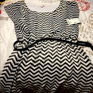 Bongo Zig Zag pattern dress